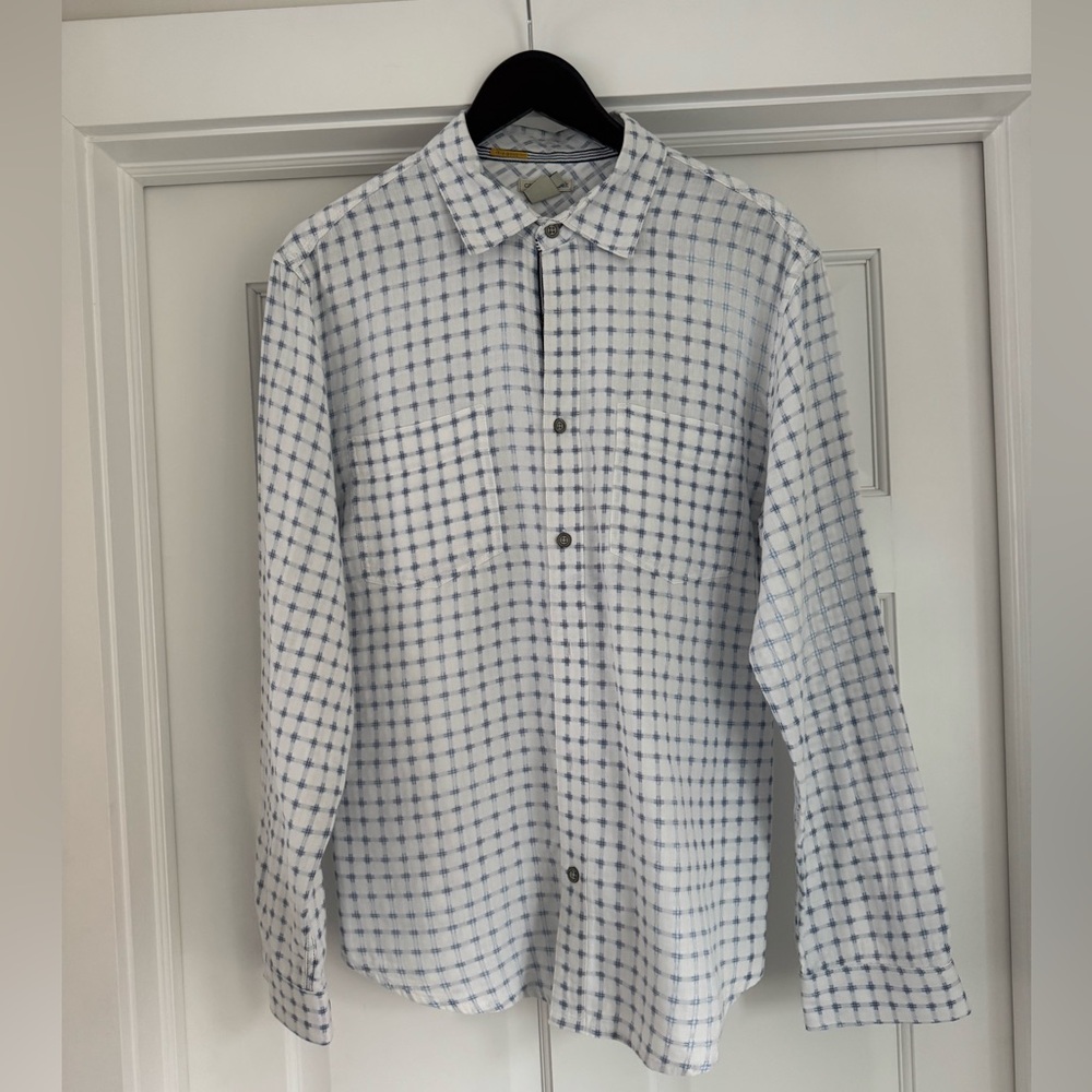 Carbon2cobalt Mens button down shirt